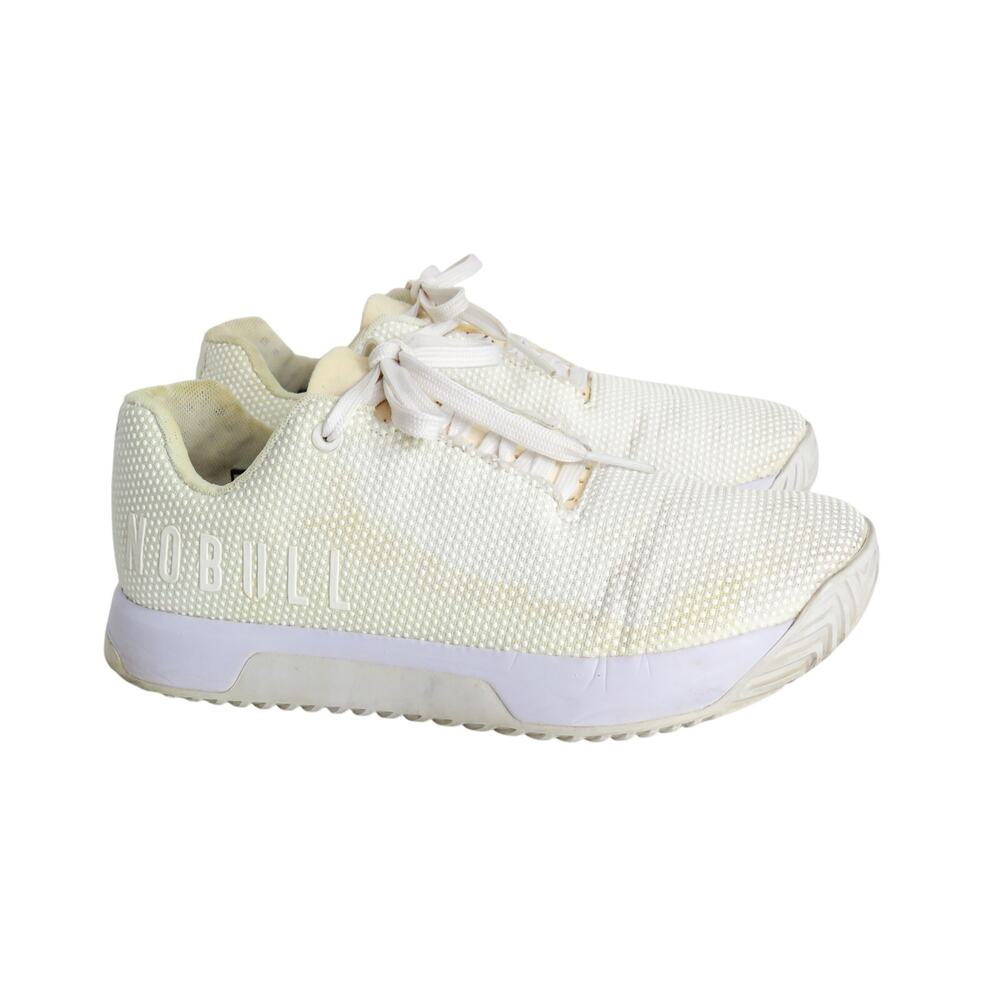 NOBULL Outwork Edge Training Shoes White Sneakers Women's Size 8